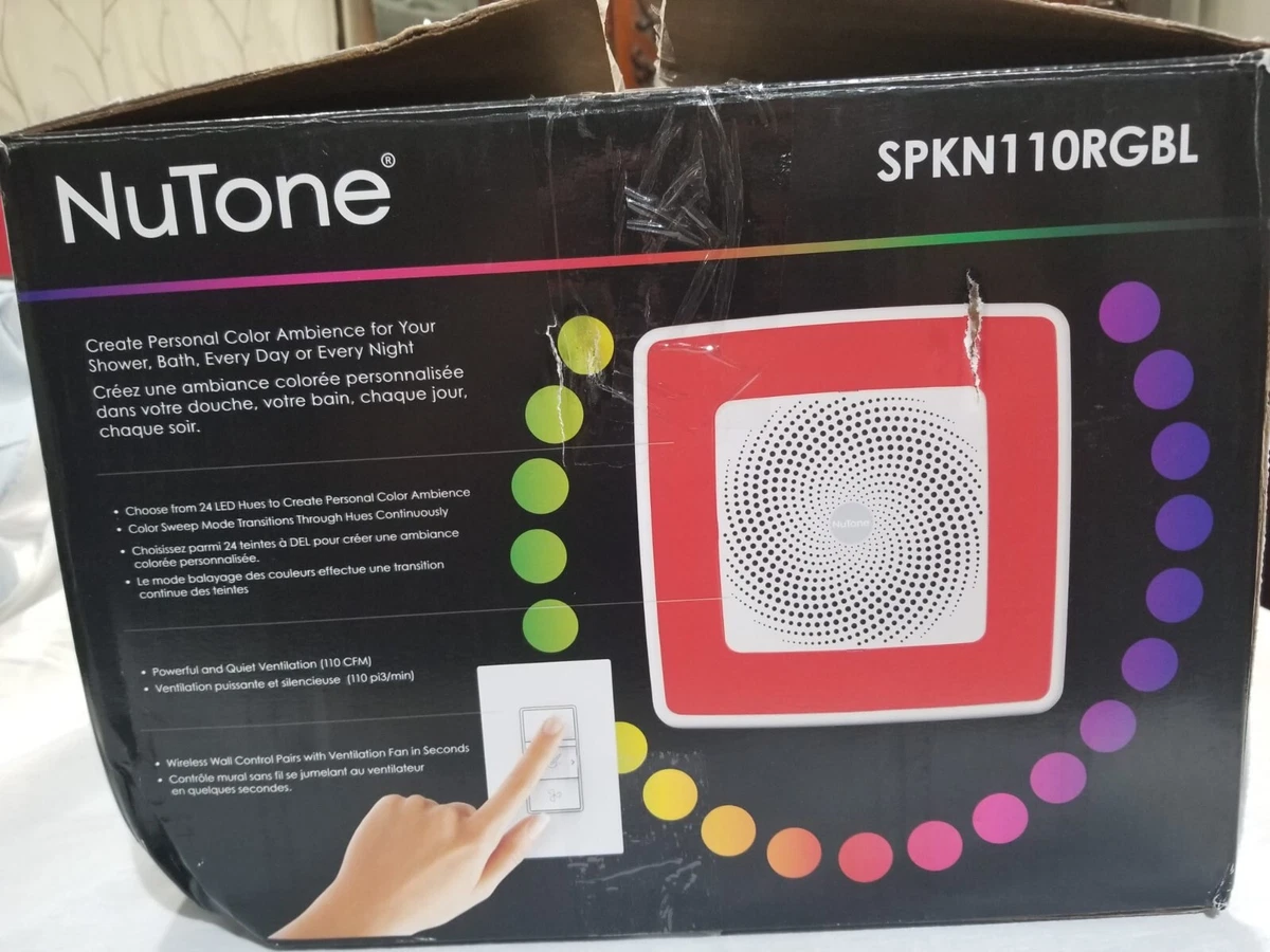 Nutone hotsell bluetooth fan