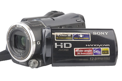 Sony HDR-XR550VE Full HD-AVCHD Handycam Camcorder 240 GB 12 MP ''TOP''