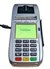 FIRST DATA FD130 - 001805064 Credit Card Terminal w/Paper and Power Adapter