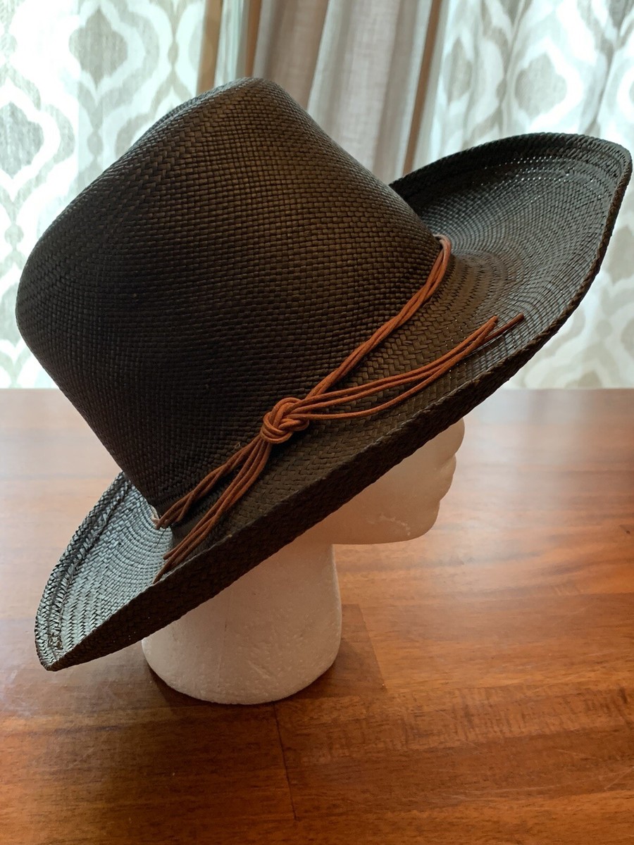 Vintage Joe Bill Miller Black Hat Hat Woven Never Used NWT  display picture 2