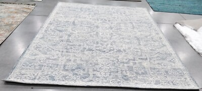 BLUE / IVORY 8' X 10' Cut on Rug, Reduced Price 1172755031 ROS451M-8