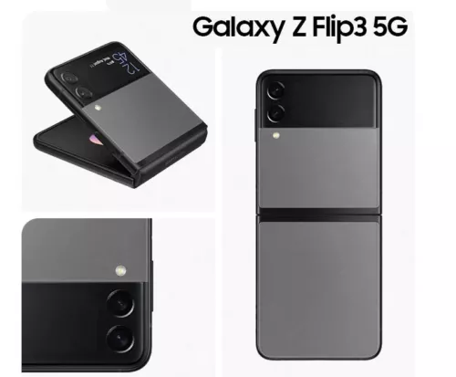 Samsung Galaxy Z Flip 3 5G F711U 128G 256GB Factory Unlocked Smartphone OPEN BOX - Picture 10 of 21