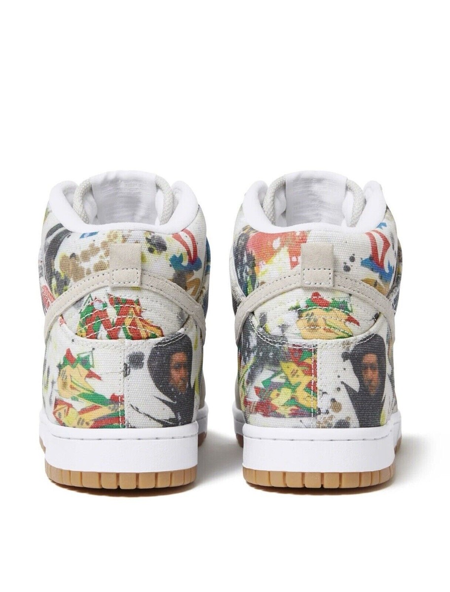DRACHE ダーチェ Nike SB Dunk Low Supreme Rammellzee Men's FD8778-001 Many