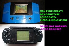 ZC-502 2 HANDHELDGAMES MINI ARCADE LCD CARD GAME SCHIACCIAPENSIERI GIOCHI NON FU