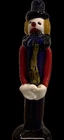 VINTAGE MURANO GLASS CIRCUS CLOWN ITALY! 8 3/4 " TALL ORIGINAL HAND BLOWN Art
