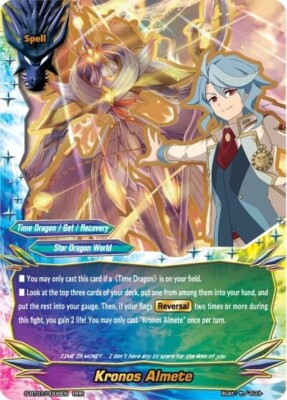 Future Card Buddyfight Kronos Almete S-BT07/0008EN RRR Star Dragon Welt