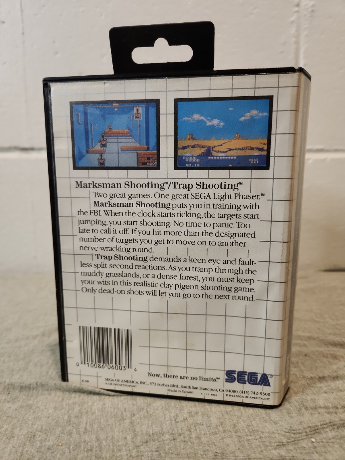 MARKSMAN SHOOTING / TRAP SHOOTING / SAFARI HUNT - SEGA Master System (NTSC, US/Canada)