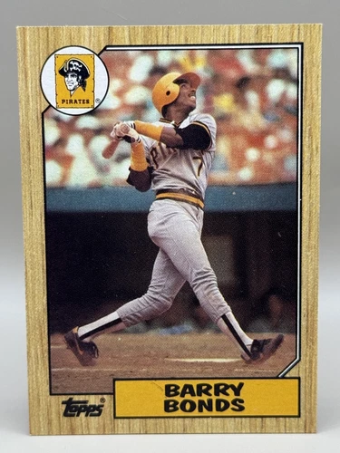 1987 Topps Rookie Card Barry Bonds RC #320