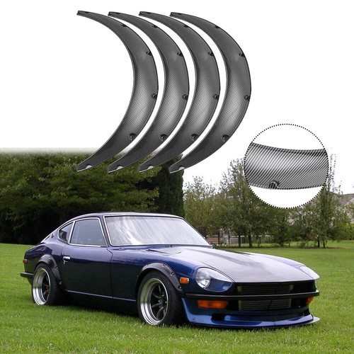 4.5" Carbon Fender Flares Extra Wide Flexible Body Kit For Datsun 240Z 260Z 280Z eBay