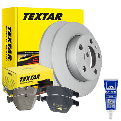 TEXTAR Bremsensatz HONDA CRX III 239mm HINTEN Voll + Plastilube