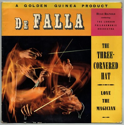 (35) Man. De Falla, H. Rignold, London Philharmonic - The Three-Cornered Hat LP