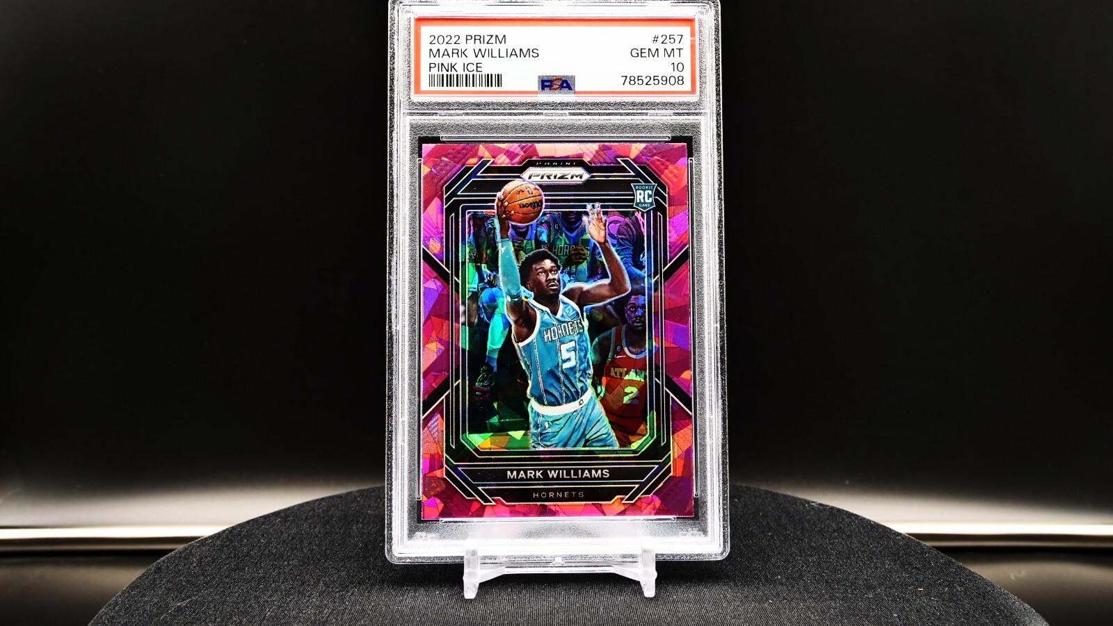 Mark Williams 2022-23 Panini Prizm Pink Ice Rookie Prizm RC PSA 10 POP 2 🔥🔥🔥
