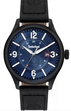 Image of Timberland Men's Blake Only Time Watch TBL.14645JSU/03 With Leather Strap Bnwt