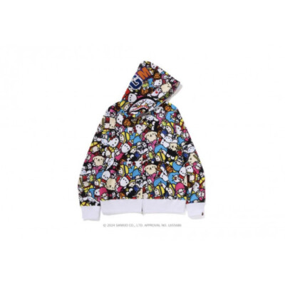 Baby Milo Sanrio Characters Collaboration Shark FULL ZIP Hoodie