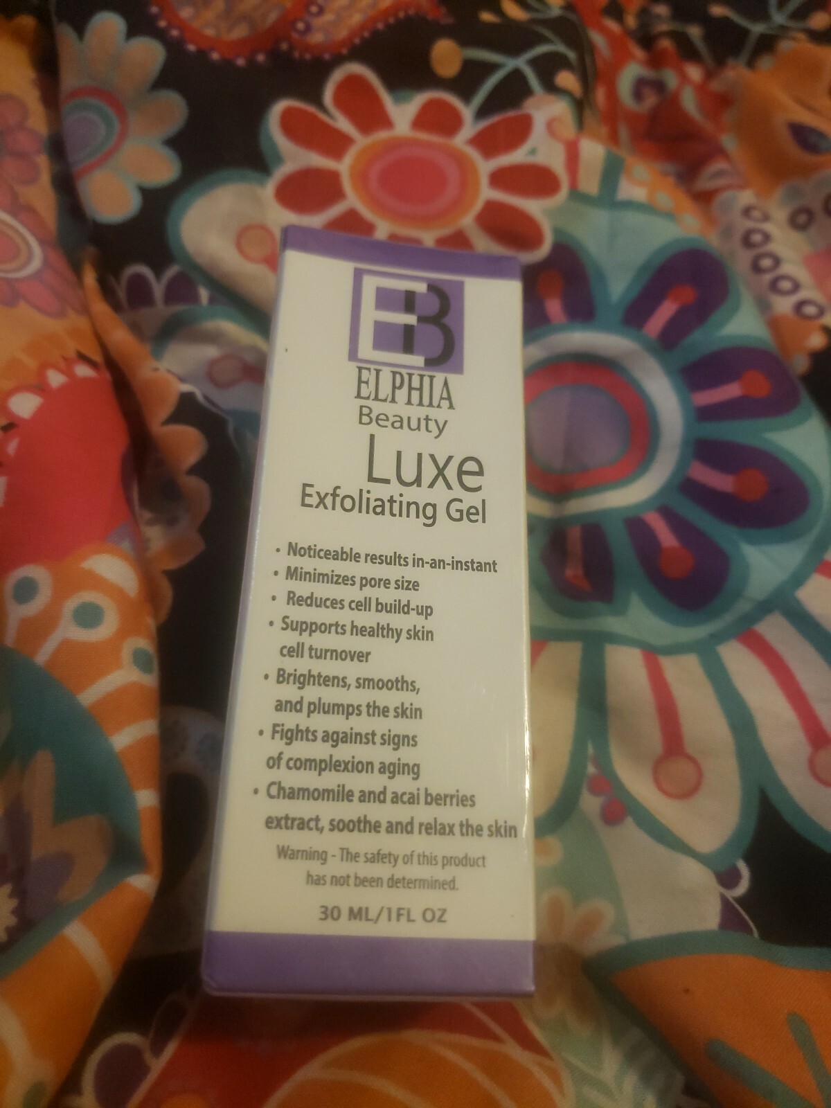 Elphia Beauty Luxe Exfoliating Gel 1 oz Full Size SEALED! NIB Authentic