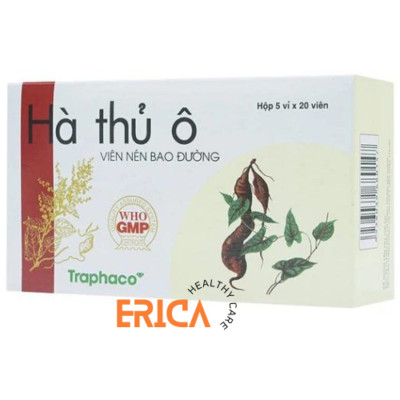 3x Ha Thu O Traphaco - Fallopia Multiflora Improves Gray Hair, Anemia, Dizziness