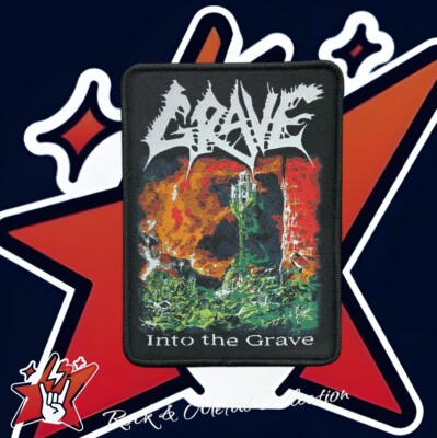 Grave Exclusive Woven Patch Death Metal Obituary Asphyx Bolthrower Carcass