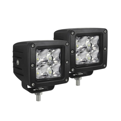 Westin Compact LED -4 5W Cree 3 inch x 3 inch (Set of 2) - Black - wes09-122