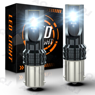 2 SUPER BRITE LED light bulbs for Deere S100 S110 S130 S160 S170 S180 headlights