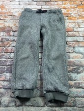 Gramicci Pants Youth 6 Gray Jogger Fleece Belted Camping Hiking Outdoor Boys