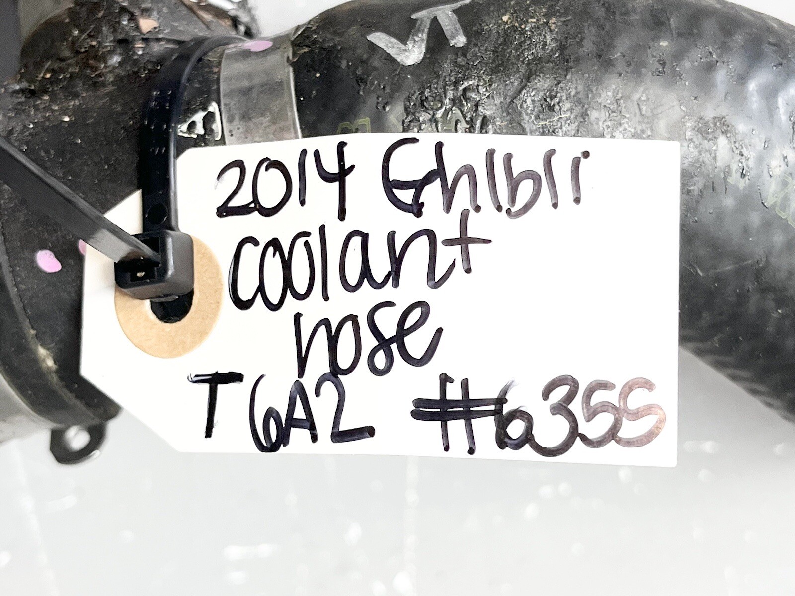 ⭐️2014-2019 MASERATI GHIBLI 3.0L V6 ENGINE COOLANT HOSE TUBE LINE PIPE OEM