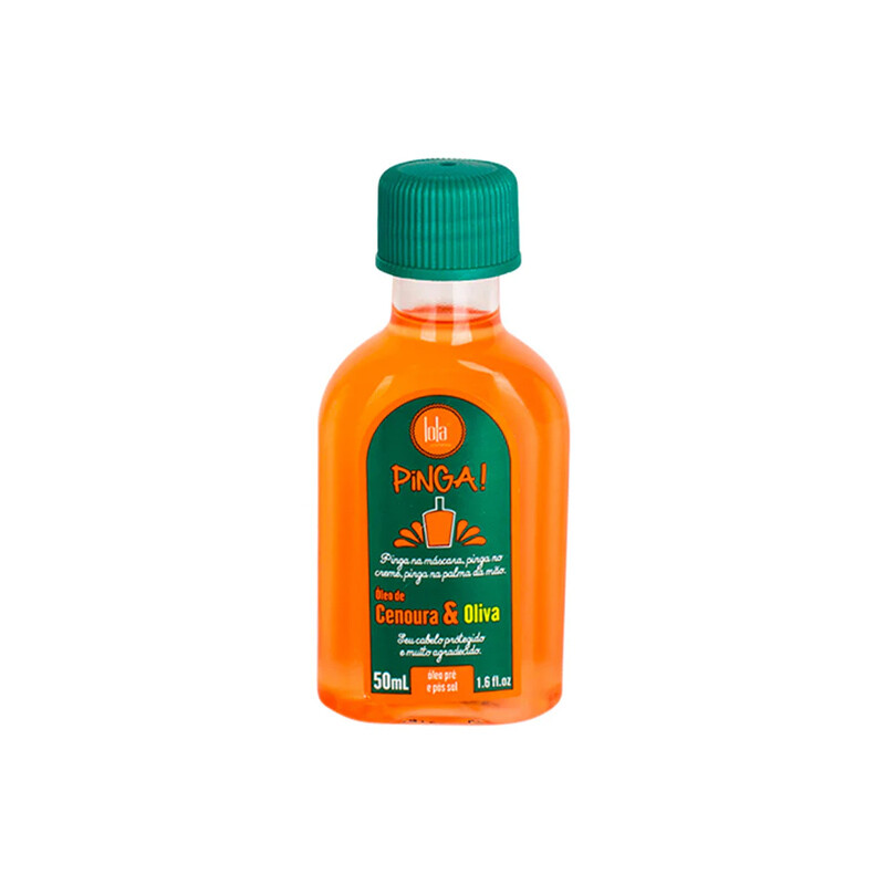 Olio per capelli idratante e illuminnate LOLA Pinga Carrot & Olive Oil 50ml