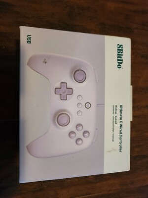 8BitDo Ultimate C Wired Controller for Windows PC, Android, Raspberry Pi Purple