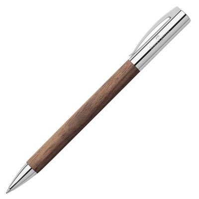 Faber-Castell Ambition Walnut Wood Ballpoint Pen