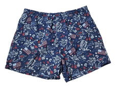 Columbia PFG Mens XL Swim Trunks Omni-Shade Lined Shorts Patriotic Fishing USA