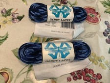 Derby Laces Dow Blue Camo 72  Pair And 84  Pair
