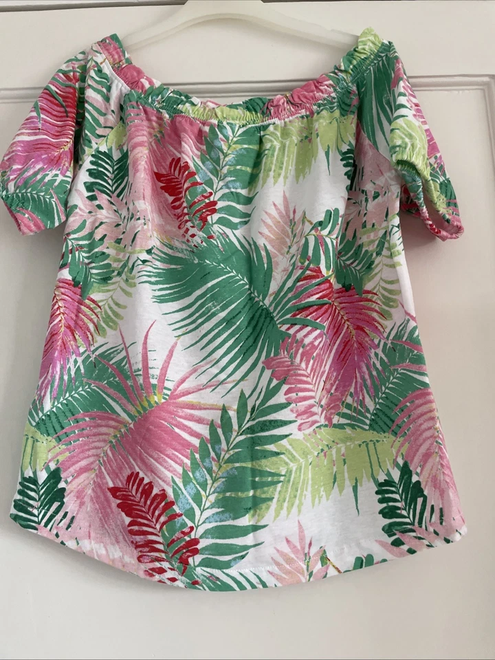 Girls On/off Shoulder T-shirt Size M (152cm) - Image 2 of 4