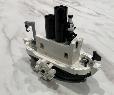 LEGO Mini Steamboat Willie 40659 100th Anniversary Edition UK
