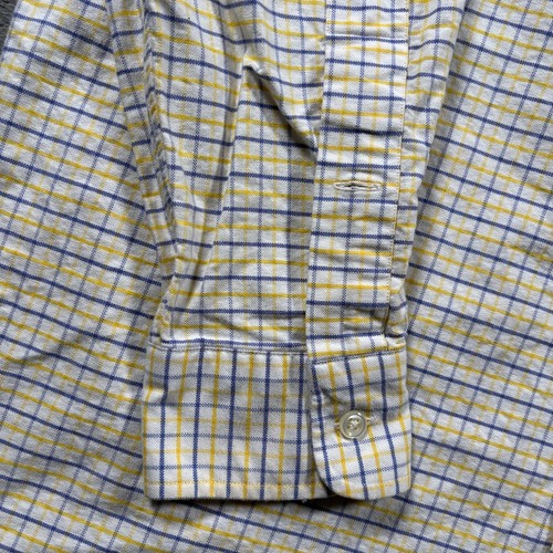 Ralph Lauren Blake Oxford Hemd Herren Medium Weiß Gingham Kariert Alltagskleidung - Bild 2 von 8