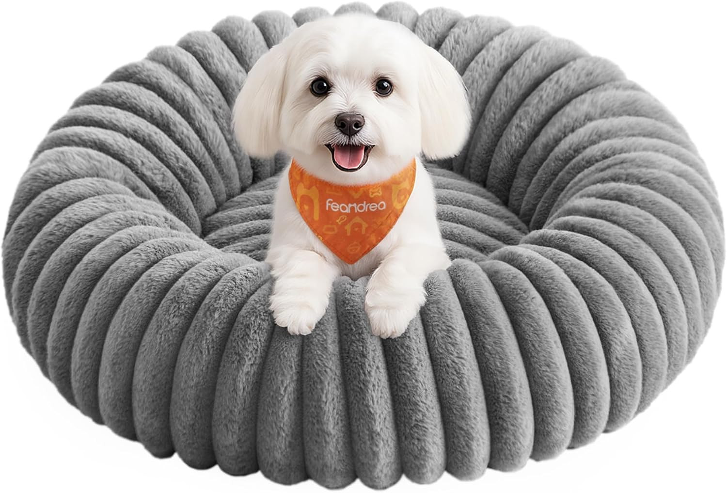 Cuccia Tradizionale 60cm per Cani e Gatti - Lettino Peluche Alta Densità - 1