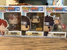 Funko Pop! Naruto Shippuden characters. 