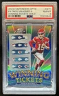 2023 Panini Contenders Optic Patrick Mahomes II Winning Tickets Gold #/10 PSA 8