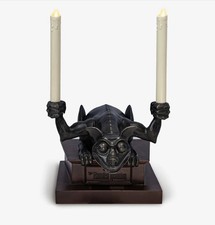 Luminara Disney Haunted Mansion Gargoyle pezzo importante limitato RARO portacandele