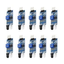 10PCS/Set IR Infrared Obstacle Avoidance Sensor Module Part For Smart Car Robot