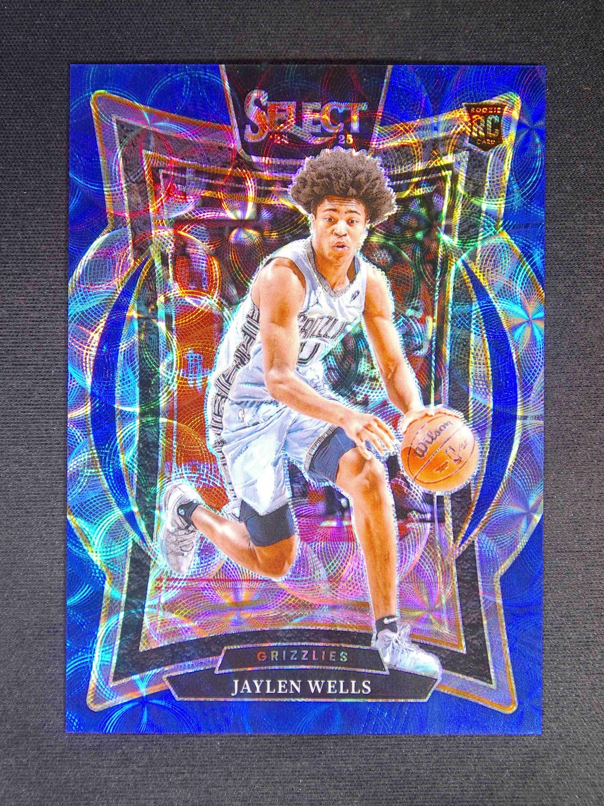 2024-25 Panini Select Jaylen Wells #79 RC Concourse Blue Scope /249
