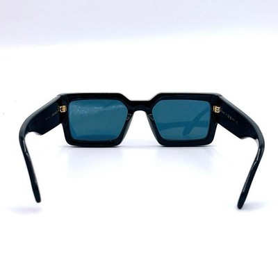 LOUIS VUITTON LV Crush Square Sunglasses Black Z1579E 93L 54□21