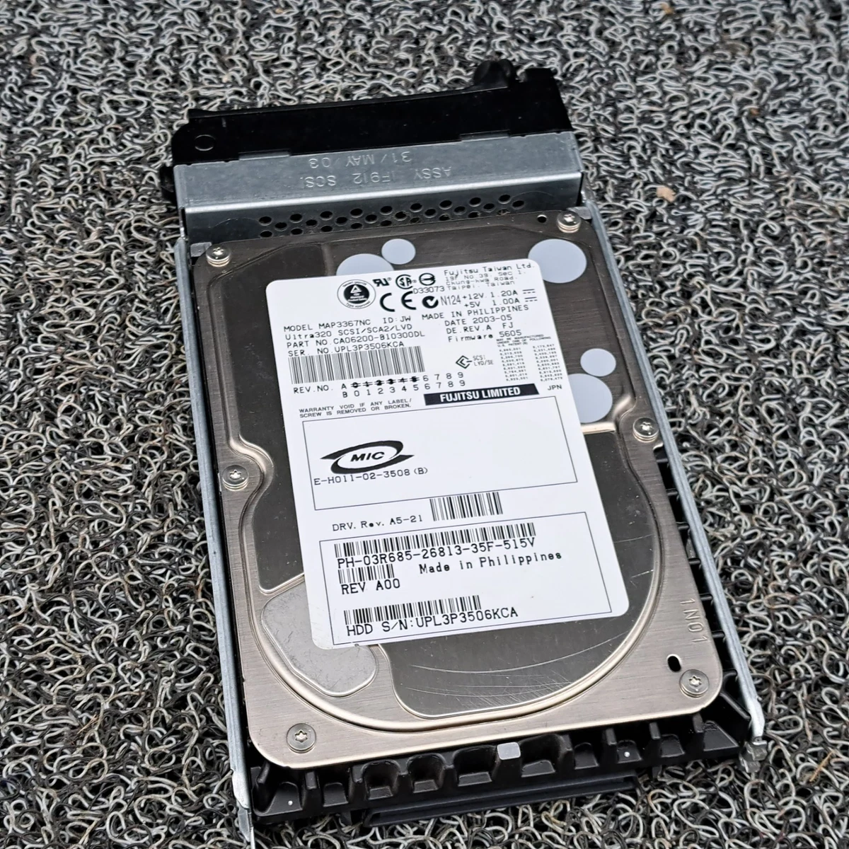 Fujitsu Ultra SCSI Internal Hard Disk Drives for sale | eBay