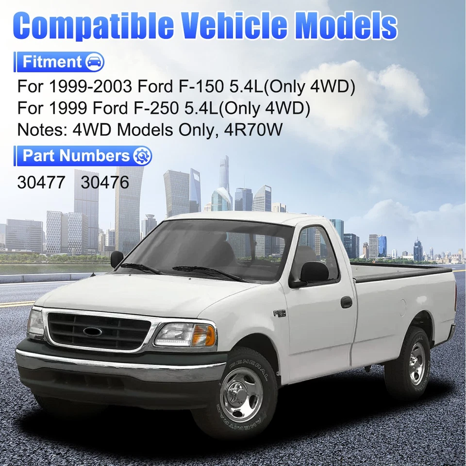 For 1999-2003 Ford F-150 & 1999 F-250 5.4L 4WD Catalytic Converter 30476/30477 - Image 2 of 4