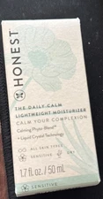 HONEST BEAUTY THE DAILY CALM LIGHTWEIGHT MOISTURIZER FOR SENSITIVE SKIN New..  A