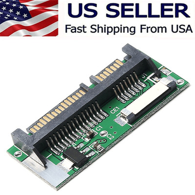 1.8'' ZIF LIF CE SSD HDD to 2.5inch SATA 7+15 Pin Converter Card SHIP#