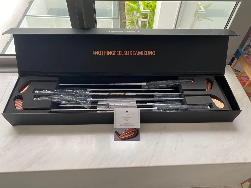 (BRAND NEW) Mizuno MP-20 Copper Limited Edition of 500 rare boxed 8x pieces MP20 - Image 4 of 4