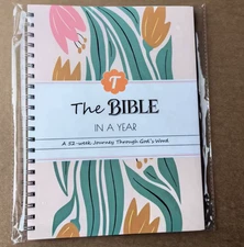 The Bible in a Year 52 Week Study Guide Through God’s Word Christian Devotional