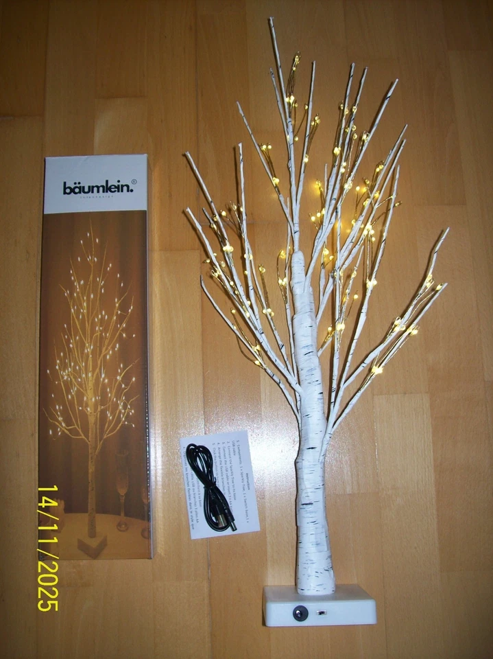 1 Original bäumlein. ® mit ca. 108 LEDs als Winter Edition ca. 60cm hoch - Bild 3 von 3