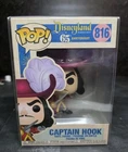 VAULTED Disney Captain Hook Funko Pop! With Protector! Disneyland 65th