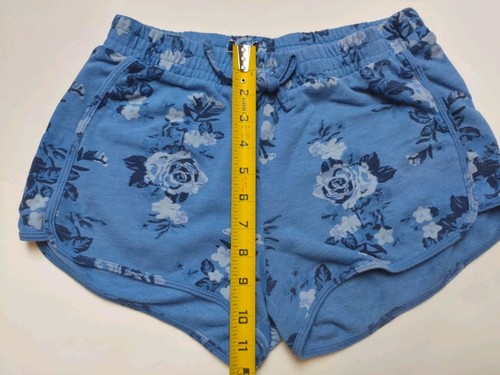 Justice Girls Blue Floral Shorts With Drawrstring Waist - Picture 3 of 5