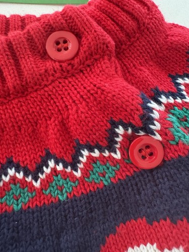 Children's Christmas Sweater Boys Girls Pullover Sweater Top size 5-6T cozy warm - Picture 10 of 12